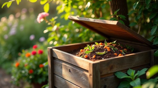 Transformez vos biodéchets avec un composteur adapté