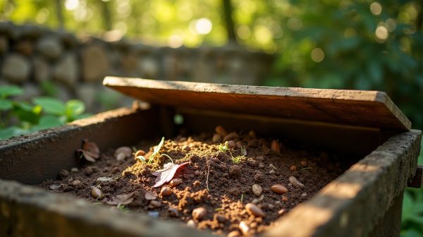 Transformez vos biodéchets avec un composteur adapté