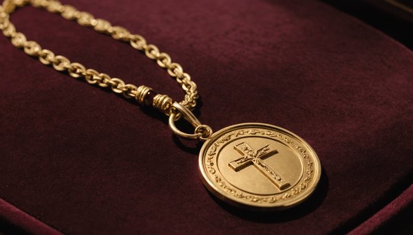 Médaille de baptême en or jaune : guide d'achat et options personnalisées